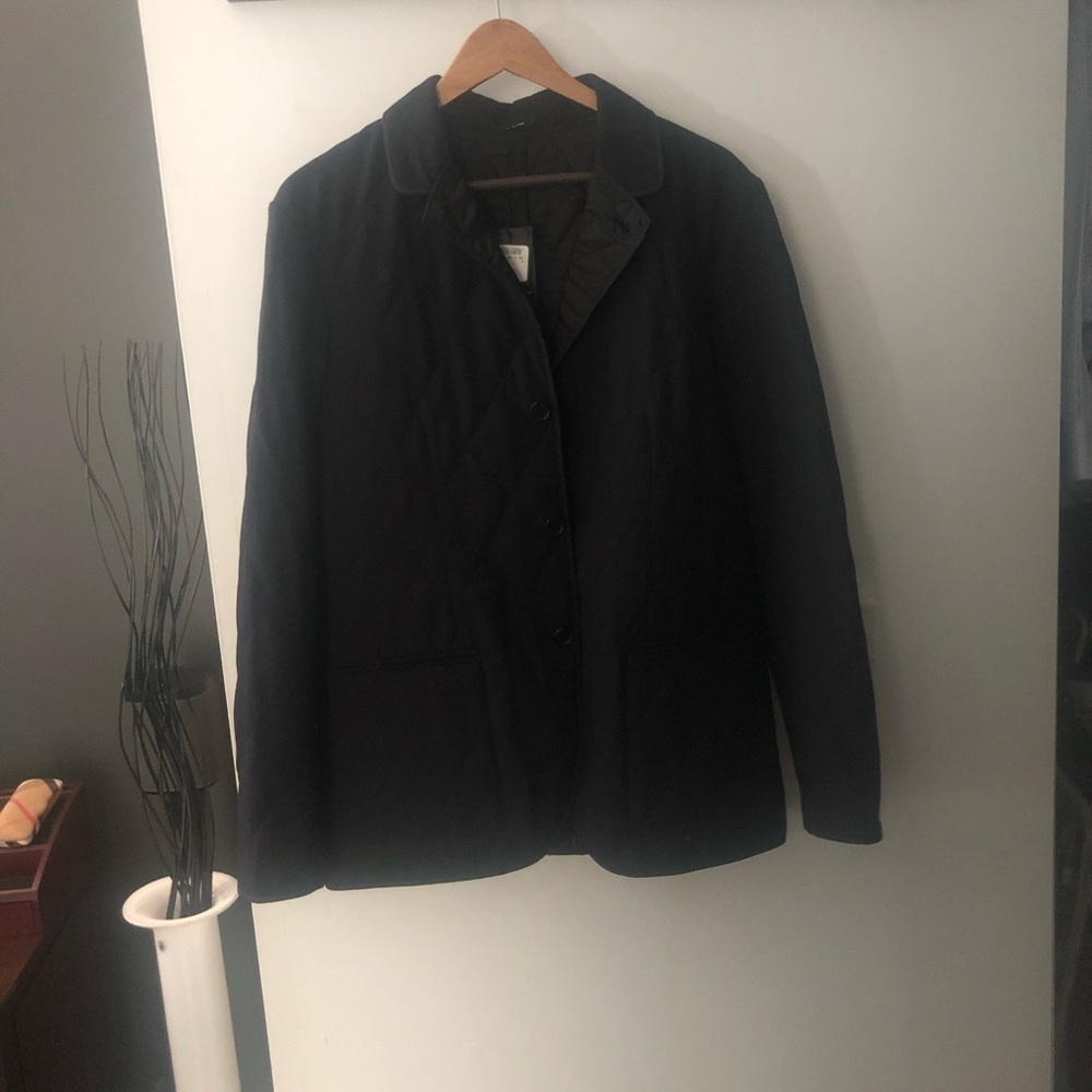 NWT Men’s Club Monaco Quilted Blazer Medium Navy